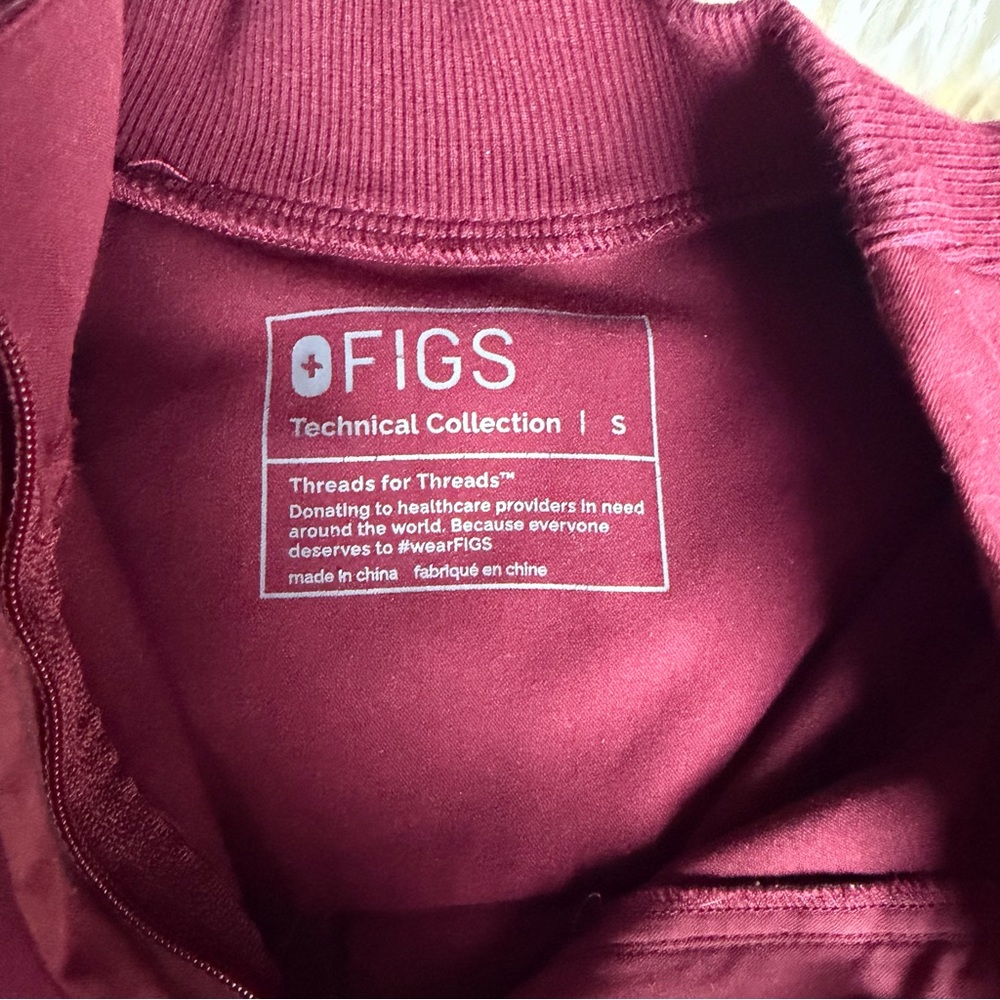 Figs Kibaza Long Sleeve Scrub Top - Picture 3 of 5